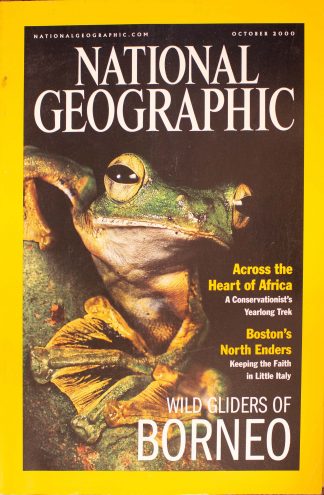 National Geographic, October 2000, "WILD GLIDERS OF BORNEO"