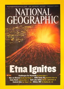National Geographic, February 2002, "Etna Ignites"
