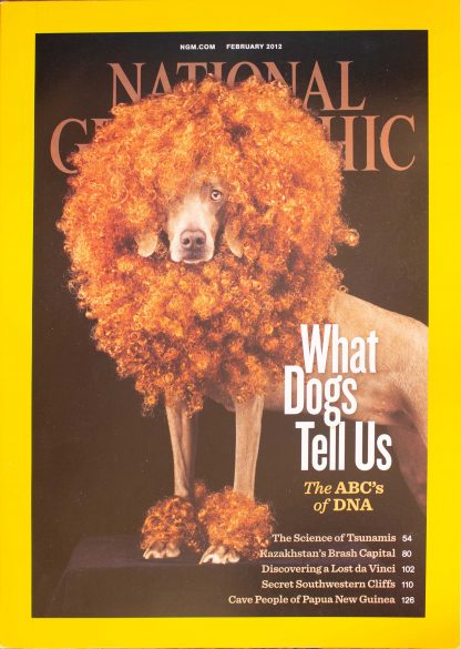 National Geographic, February 2012, "What Dogs Tell Us; The ABC's of DNA"