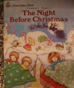 The Night Before Christmas (Little Golden Book) Hardcover – by Clement Clarke Moore (Author), Corinne Malvern (Illustrator)